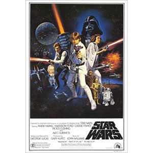Star Wars IV Domestic Poster