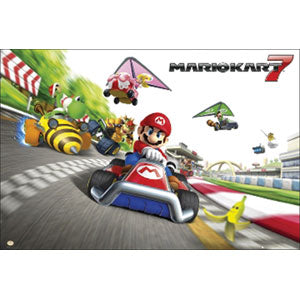 Super Mario MarioKart 7 Domestic Poster
