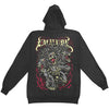 Beast Zippered Hooded Sweatshirt