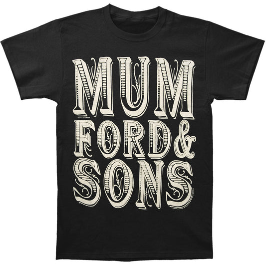 Mumford & Sons Scroll Logo T-shirt
