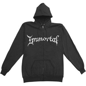 Immortal At The Heart Of Winter Zippered Hooded Sweatshirt
