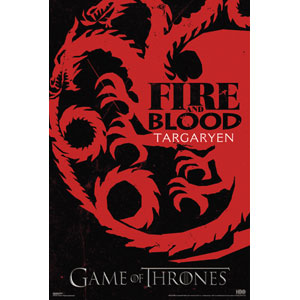 Game Of Thrones Targaryen Domestic Poster