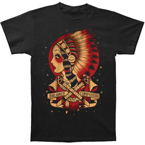 Balance And Composure Balance And Composure Indian T-shirt