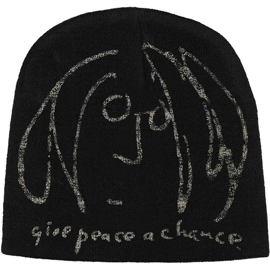 Beatles Give Peace A Chance Beanie