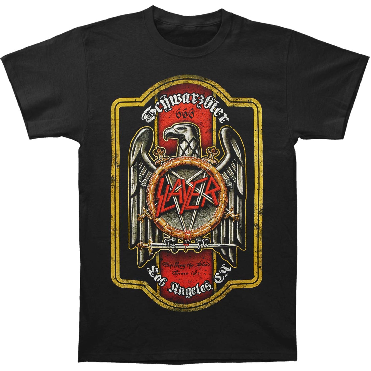 Slayer Bier Label T-shirt