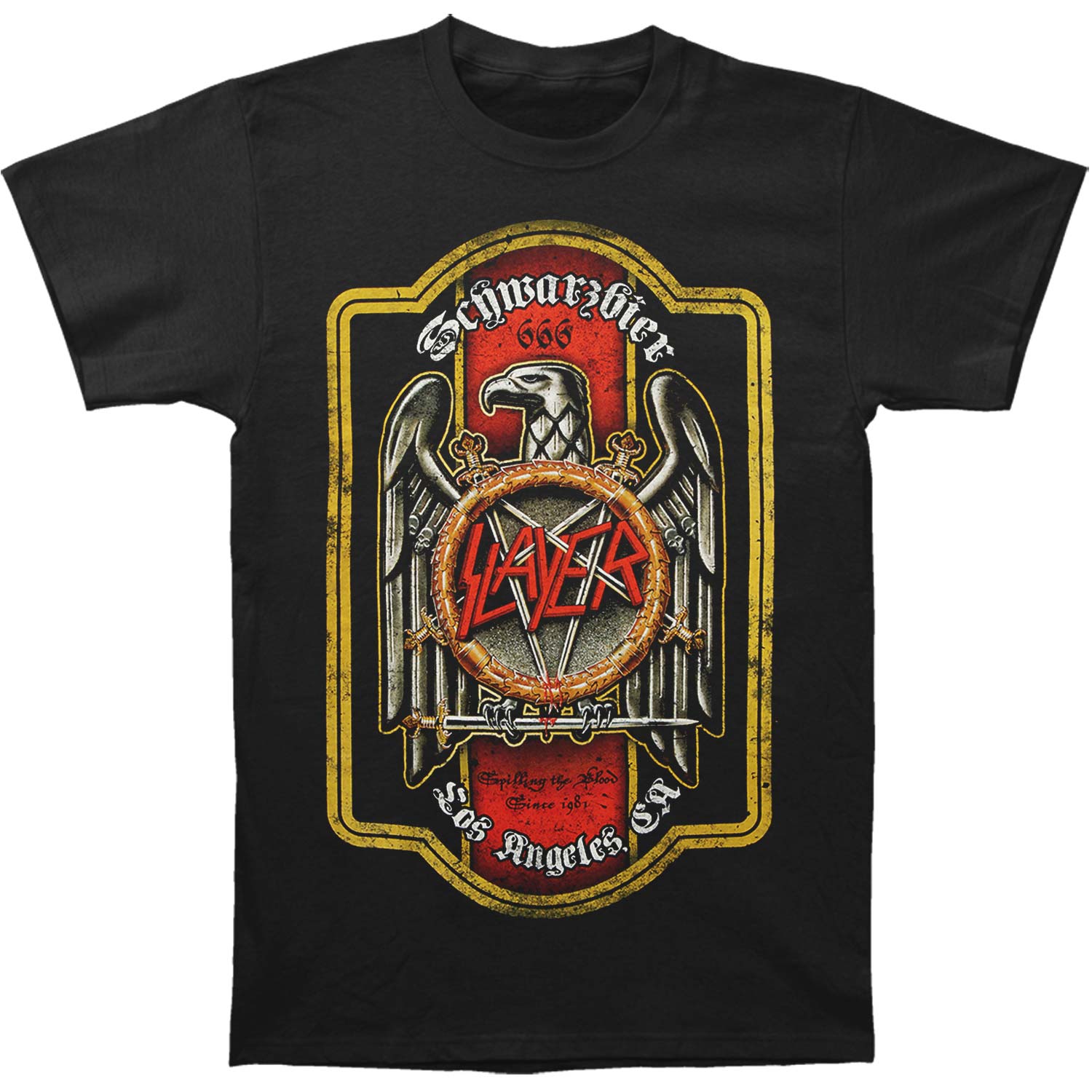 Slayer Bier Label T-shirt
