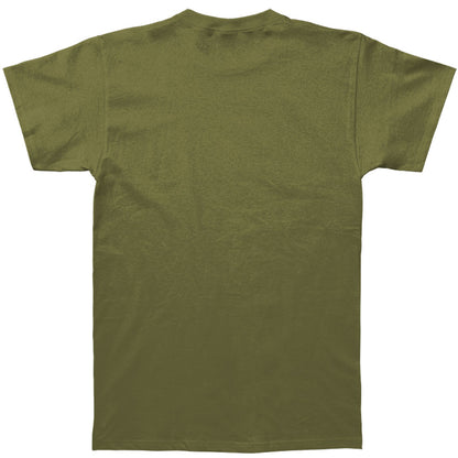 Devil On Olive Slim Fit T-shirt