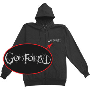 God Forbid Equilibrium Zippered Hooded Sweatshirt