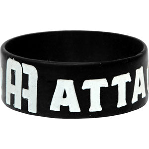 Attack Attack! AA Logo Rubber Bracelet