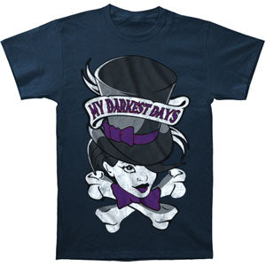 My Darkest Days Top Hat Girl T-shirt