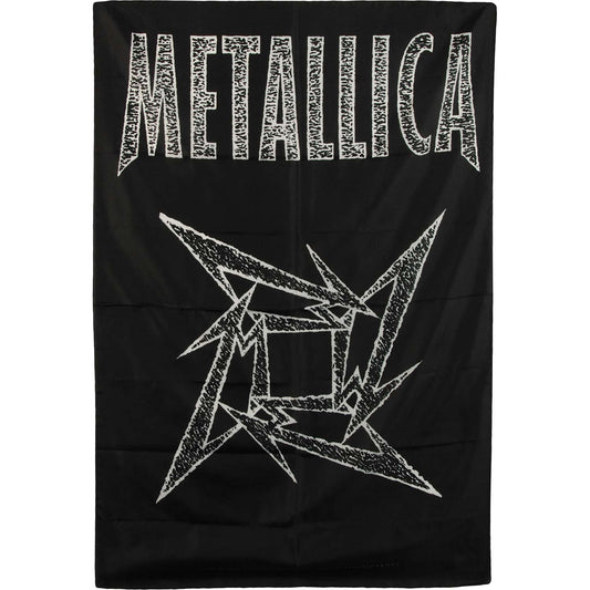 Metallica Ninja Star Poster Flag