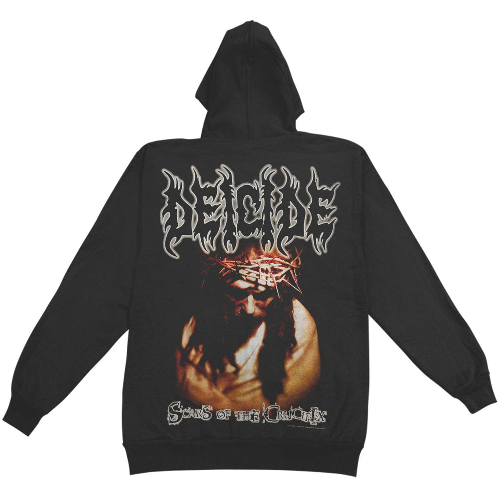 Deicide Scars Of The Crucifix Zippered Hooded Sweatshirt 123124 ...