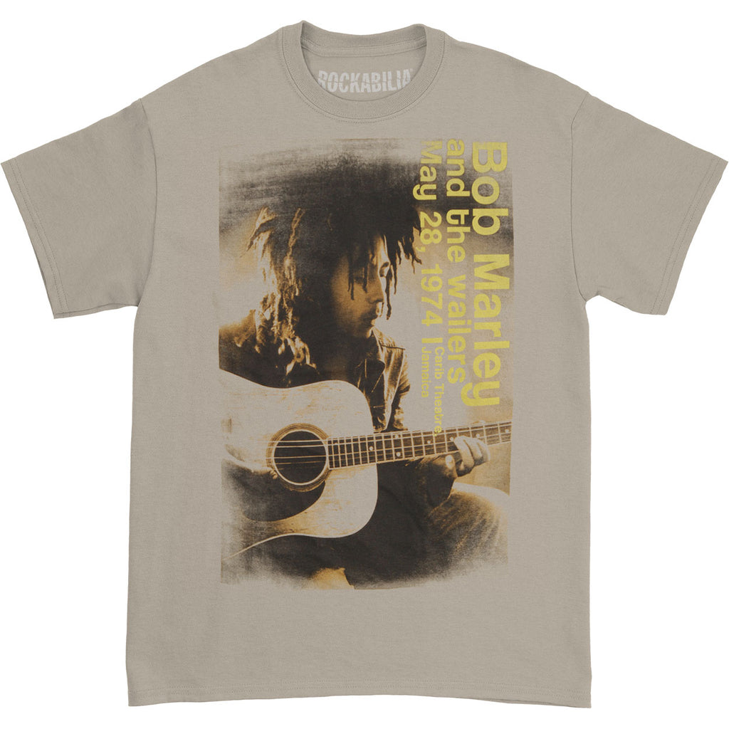Bob Marley May 28, 1974 T-shirt 123711 | Rockabilia Merch Store