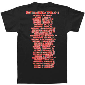 Guns N Roses Cartoon 2011 Tour T-shirt