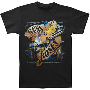 guns n roses t shirt dress Guns N' Roses Classic Band Logo T Shirt Dress, M