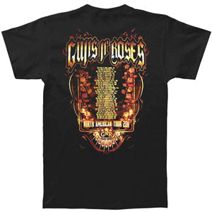 Guns N Roses Wings 2011 Tour T-shirt