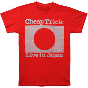 Bebrejde pølse effektiv Cheap Trick Live In Japan T-shirt 123900 | Rockabilia Merch Store