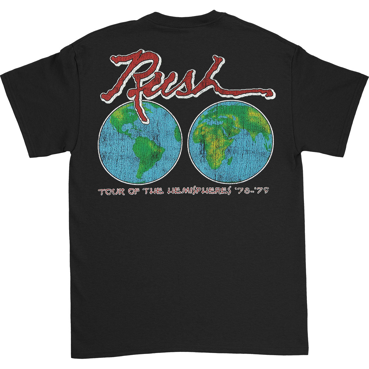 Hemispheres World Tour 1978-79 T-shirt