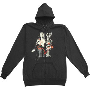 Bleeding Through Cold Blooded Zippered Hooded Sweatshirt
