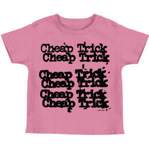 Cheap Trick Stacked Logo Childrens T-shirt