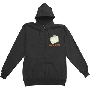 Death Cab For Cutie Suitcase Zippered Hooded Sweatshirt