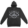 Shield Zippered Hooded Sweatshirt