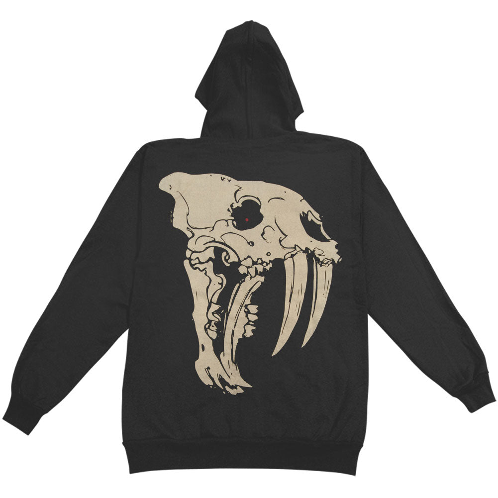Fang Zippered Hooded Sweatshirt
