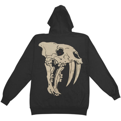 Fang Zippered Hooded Sweatshirt
