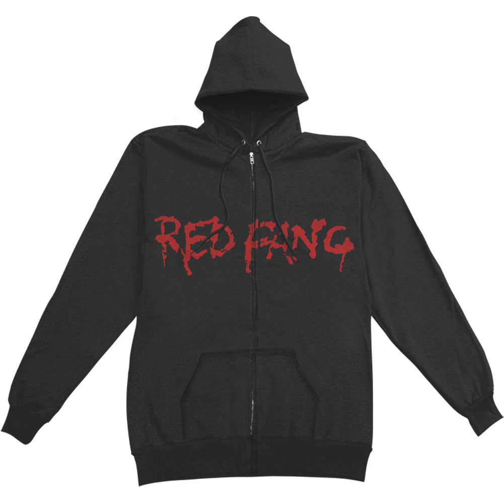 Fang Zippered Hooded Sweatshirt