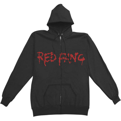 Fang Zippered Hooded Sweatshirt