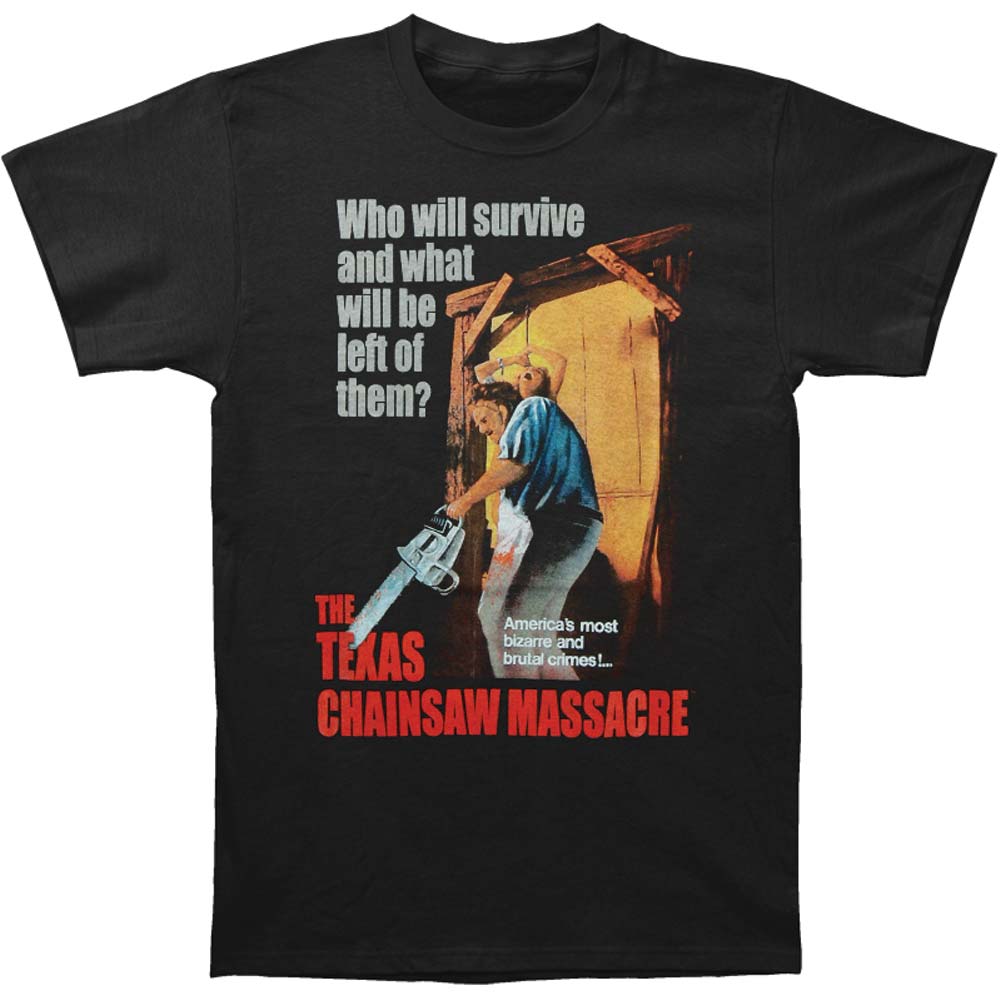Texas Chainsaw Massacre Bizarre & Brutal Crimes! T-shirt