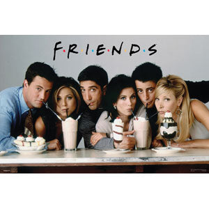 Friends Milkshake Domestic Poster
