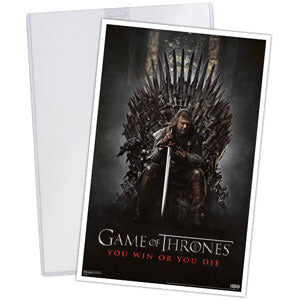 Game Of Thrones You Win Or You Die Poster Print
