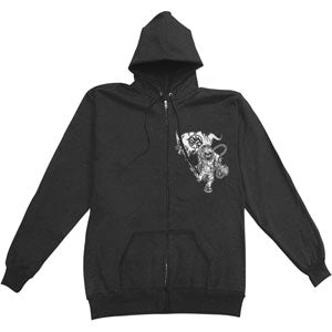 Dr. Acula Nation Zippered Hooded Sweatshirt