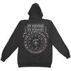 The Future Again Zippered Hooded Sweatshirt