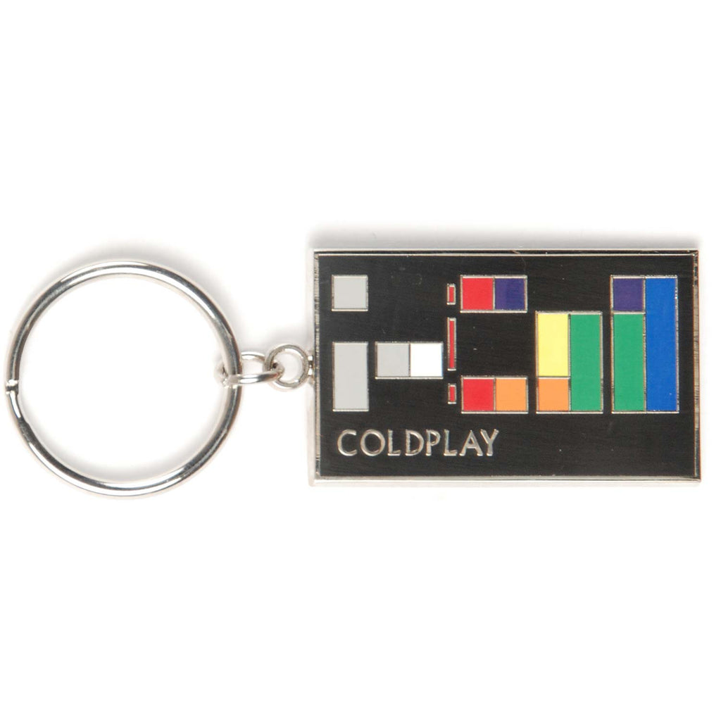 Coldplay Colors Metal Key Chain 126149 | Rockabilia Merch Store