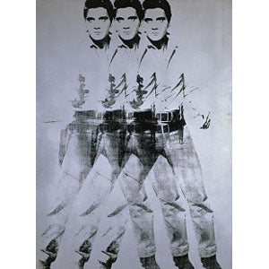Warhol Elvis 1963 Triple Elvis Domestic Poster