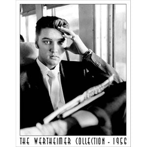 Elvis Presley Going Home On Train Tin Concert Sign