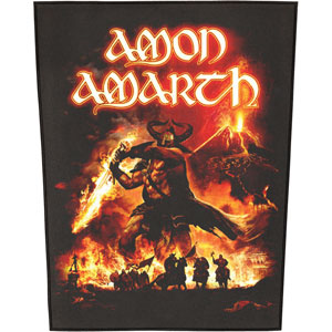 Amon Amarth Surtur Rising Back Patch