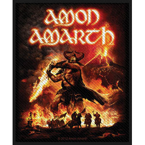Amon Amarth Surtur Rising Woven Patch