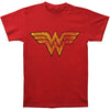 Distressed Wonder Woman Logo T-shirt