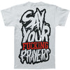 Say Your Prayers T-shirt