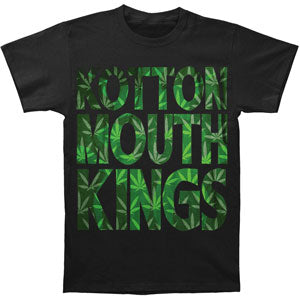 Block Letter Leaves T-shirt