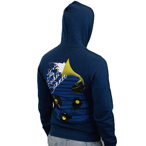 Rocket Summer Record Zippered Hooded Sweatshirt