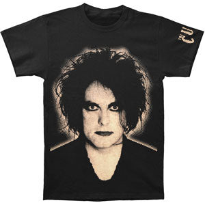 Cure Robert Smith Sleeve Logo T-shirt