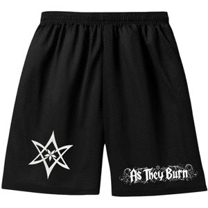 As They Burn Logo Gym Shorts
