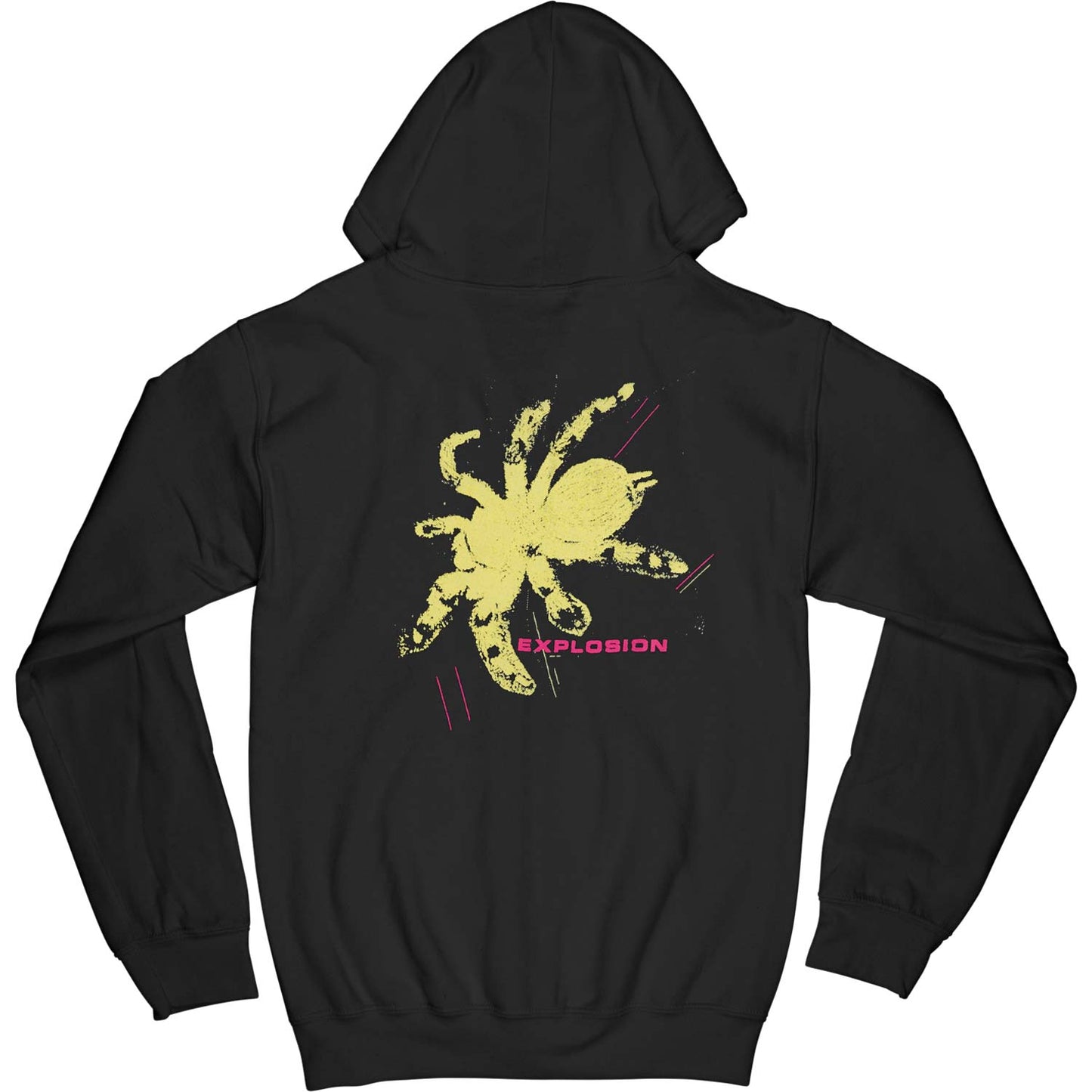 Spider Zippered Hooded Sweatshirt