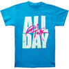 Turquoise All Day Slim Fit T-shirt