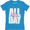 Turquoise Girl's All Day Junior Top