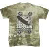 Zeppelin Poster Tie Dye T-shirt